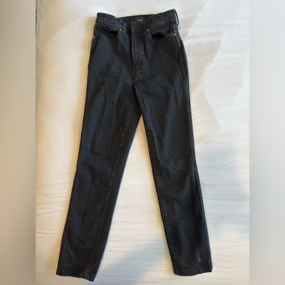 Khaite Black Vanessa Jeans OBO